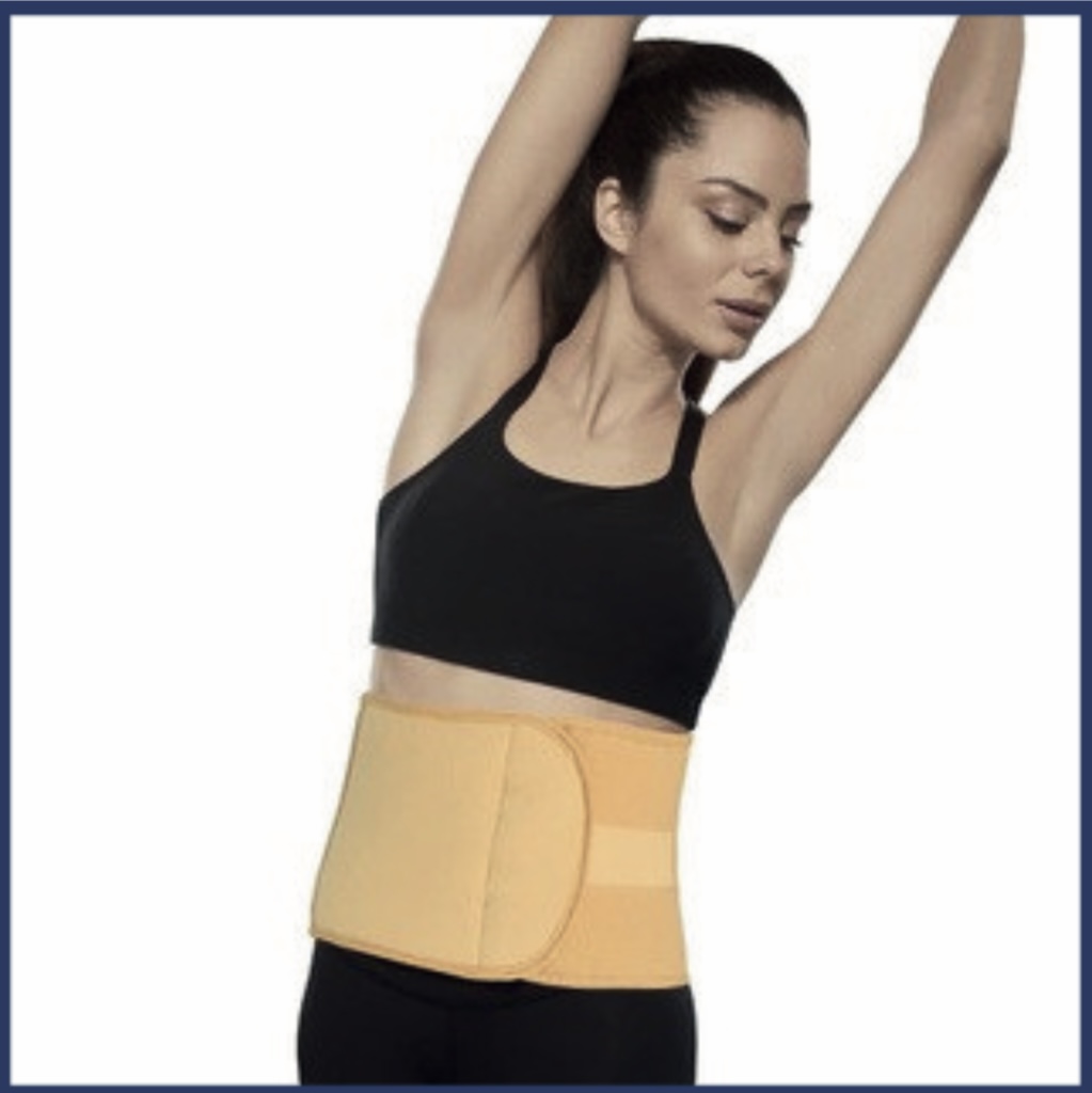 Abdominal support belt